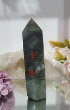 Load image into Gallery viewer, African Bloodstone Crystal Tower Point Stone

INSPIRES COURAGE AND WISDOM

Lovely African Bloodstone crystal point tower. 


