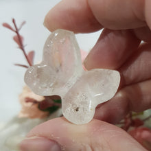 Load image into Gallery viewer, butterfly quartz crystal carving
