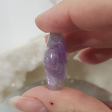 Load image into Gallery viewer, Amethyst star crystal Carving stone 30mm 7
