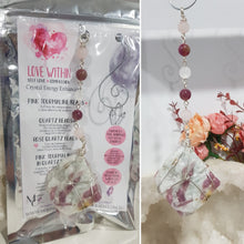 Load image into Gallery viewer, Love-Within-Crystal-Energy-Enhancer-Ornament-Hanger-Suncatcher-Pink-Tourmaline-in-Quartz-Stone-Moonlight-Crystals-Australia
