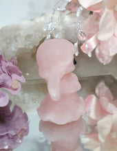 Load image into Gallery viewer, Angel Rose Quartz Crystal Carving Stone 

Rose Quartz Inspires Unconditional Love

Gorgeous Rose Quartz Angel Crystal Carving. 


