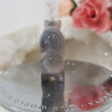Load image into Gallery viewer, DOLPHIN Druzy Agate Crystal Carving Stone 50mm 5
