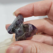 Load image into Gallery viewer, amethyst butterfly wings
