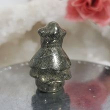 Load image into Gallery viewer, Christmas tree pyrite small crystal carving 30mm xmas 4
