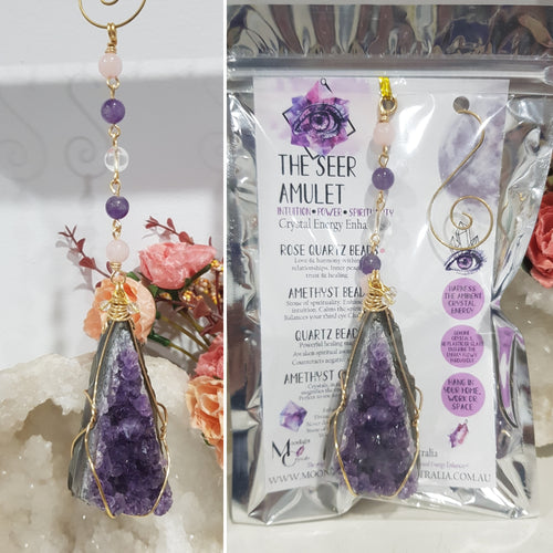 The-Seer-Amulet-Crystal-Energy-Enhancer-Hanger-Suncatcher-Ornament- Amethyst-Stone-Moonlight-Crystals-Australia