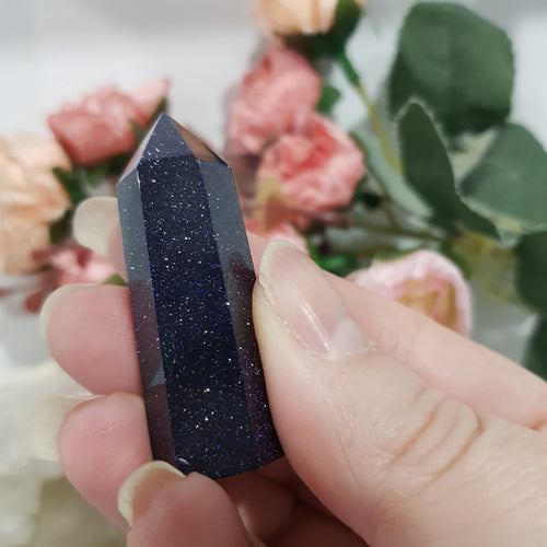 Blue-Sandstone-Crystal-Point_Tower-Stone-Moonlight-Crystals-Australia