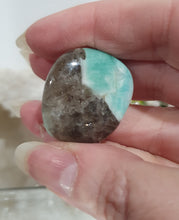 Load image into Gallery viewer, Amazonite Crystal Tumble Stone.

Inspires HOPE

Gorgeous Amazonite Crystal Tumble Stone. 


