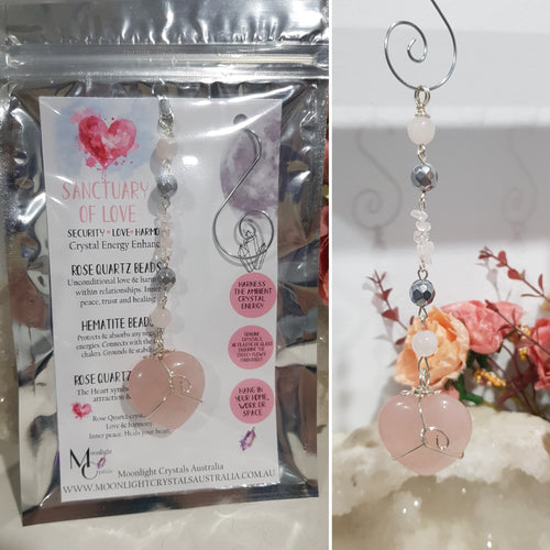 Sanctuary-of-Love-Crystal-Energy-Enhancer-Hanger-Ornament-Suncatcher-Rose-Quartz-Heart-Stone-Moonlight-Crystals-Australia