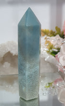 Load image into Gallery viewer, Trolleite Crystal Point Tower Stone.  

INSPIRES MANIFESTATION AND SPIRITUAL GUIDANCE

Lovely Trolleite point tower.  
