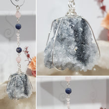 Load image into Gallery viewer, Divine-Guidance-Crystal-Energy-Enhancer-Apophyllite-Stone-Ornament-Hanger-Suncatcher-Moonlight-Crystals-Australia
