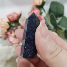 Load image into Gallery viewer, Blue-Sandstone-Crystal-Point_Tower-Stone-Moonlight-Crystals-Australia
