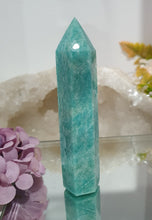 Load image into Gallery viewer, Amazonite Tower Point Stone 80mm | Inspires Hope
