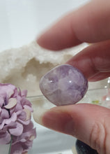 Load image into Gallery viewer, 2 x Amethyst Crystal Tumble Stone.

Inspires Unconditional Love

Gorgeous Amethyst Crystal Tumble Stones. 


