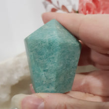 Load image into Gallery viewer, amazonite-cupcake-crystal-tower
