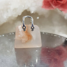 Load image into Gallery viewer, Handbag Flower Agate Crystal Carving Stone 20mm 3 hand bag
