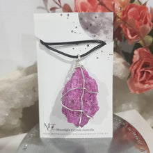 Load image into Gallery viewer, Ruby-Raw-Crystal-Stone-Pendant-Necklace-Moonlight-Crystals-Australia
