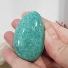 Load image into Gallery viewer, Amazonite Crystal Palm Stone
