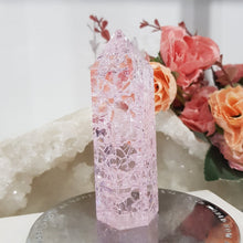Load image into Gallery viewer, PINK-CRACKLE-QUARTZ-CRYSTAL=TOWER
