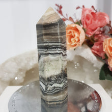 Load image into Gallery viewer, chocolate-calcite-crystal-tower-point
