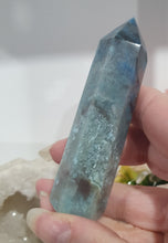 Load image into Gallery viewer, Trolleite Crystal Point Tower Stone.  

INSPIRES MANIFESTATION AND SPIRITUAL GUIDANCE

Lovely Trolleite point tower.  



