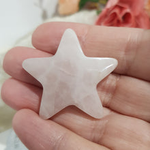 Load image into Gallery viewer, Star Rose Quartz Crystal Carving Stone 35m 6 SCRATCH
