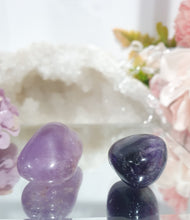 Load image into Gallery viewer, 2 x Amethyst Crystal Tumble Stone.

Inspires Unconditional Love

Gorgeous Amethyst Crystal Tumble Stones. 


