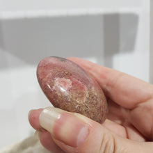 Load image into Gallery viewer, rhodonite palm stone
