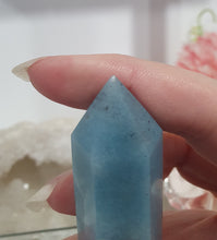 Load image into Gallery viewer, Trolleite Crystal Point Tower Stone.  

THIS HAS A BROKEN TIP

INSPIRES MANIFESTATION AND SPIRITUAL GUIDANCE

Lovely Trolleite point tower.  Has a broken tip



