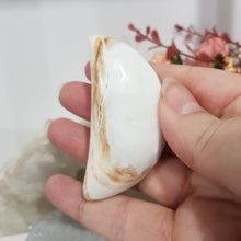 Load image into Gallery viewer, Moon Calcite Quartz Crystal Carving 65mm 2
