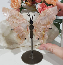 Load image into Gallery viewer, Flower-Agate-Butterfly-Wings-Carving-Stone-Crystal-Moonlight-Crystals-Australia
