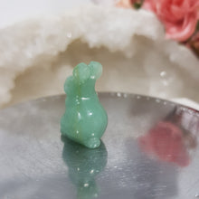 Load image into Gallery viewer, Mini Aventurine Bunny Rabbit Crystal Carving 25mm 2
