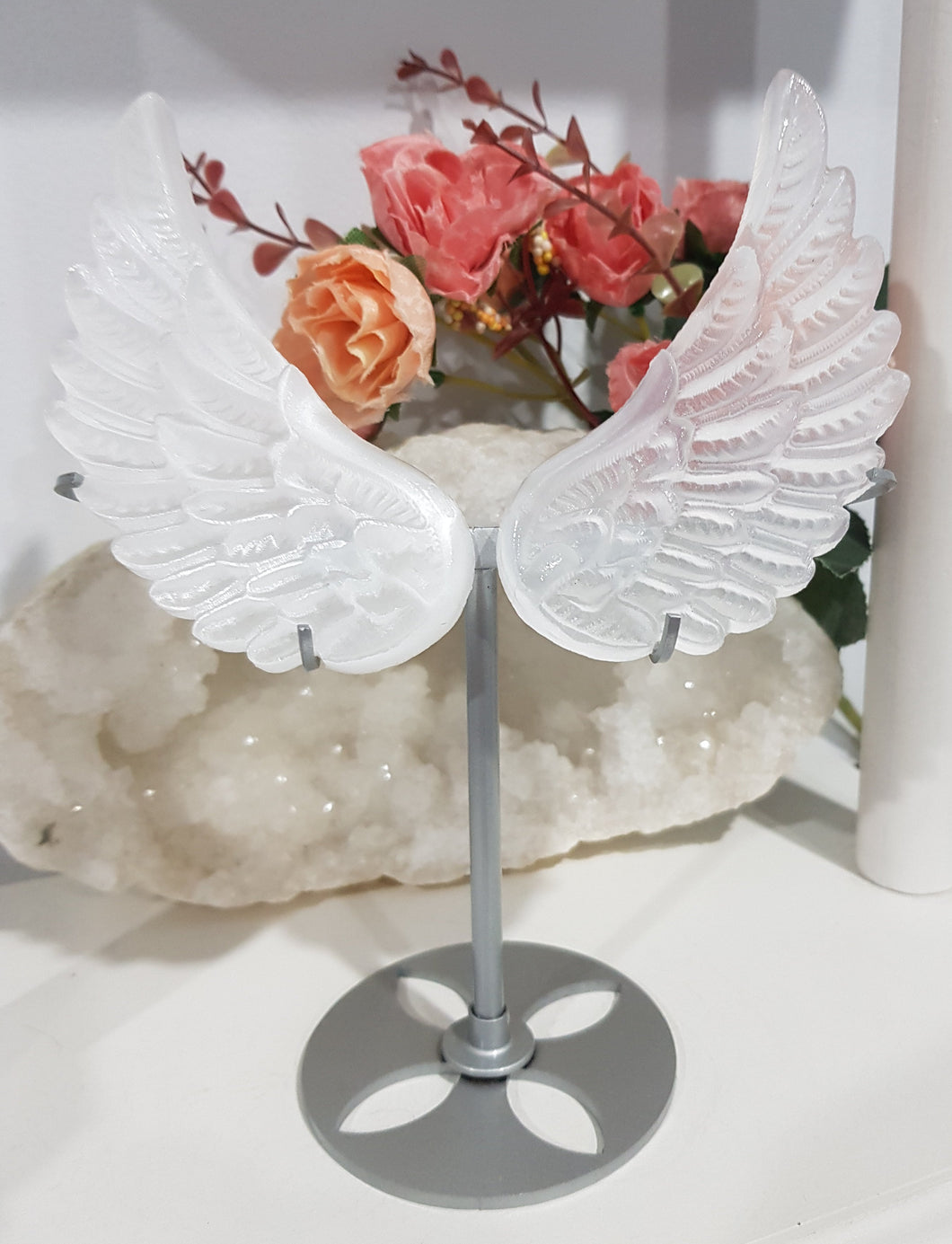 Angel-wings-Selenite-crystal-carving-stone-moonlight-crystals-australia