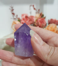 Load image into Gallery viewer, Amethyst Freeform Gemmy Crystal Carving Stone 45mm 9 FEW DIVITS
