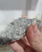 Load image into Gallery viewer, Apophyllite Crystal Cluster Specimen Stone on Stand 90mm | Promotes Divine Guidance
