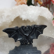 Load image into Gallery viewer, bat-black-obsidian-crystal-carving-stone-moonlight-crystals-australia
