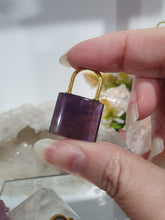 Load image into Gallery viewer, Amethyst Crystal Key and Lock Stone

INSPIRES INTUITION AND SPIRITUALITY

Beautiful Amethyst Crystal Key and Lock.  Super Cute!
