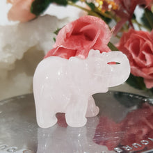 Load image into Gallery viewer, elephant Rose Quartz Crystal
