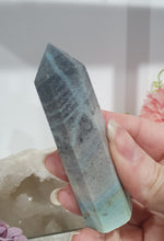 Load image into Gallery viewer, Trolleite Crystal Point Tower Stone.  

INSPIRES MANIFESTATION AND SPIRITUAL GUIDANCE

Lovely Trolleite point tower.  
