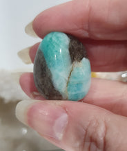 Load image into Gallery viewer, Amazonite Crystal Tumble Stone.

Inspires HOPE

Gorgeous Amazonite Crystal Tumble Stone. 


