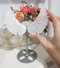 Load image into Gallery viewer, Angel-wings-Selenite-crystal-carving-stone-moonlight-crystals-australia
