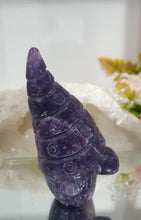 Load image into Gallery viewer, Gnome Lepidolite Crystal Carving Stone.

Stone of Transition

Gorgeous cute Lepidolite Gnome Crystal Carving Stone. 

