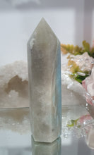 Load image into Gallery viewer, Trolleite Crystal Point Tower Stone.  

INSPIRES MANIFESTATION AND SPIRITUAL GUIDANCE

Lovely Trolleite point tower.  
