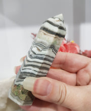 Load image into Gallery viewer, chocolate-calcite-crystal-tower-point
