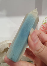 Load image into Gallery viewer, Trolleite Crystal Point Tower Stone.  

INSPIRES MANIFESTATION AND SPIRITUAL GUIDANCE

Lovely Trolleite point tower.  
