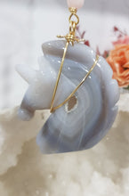 Load image into Gallery viewer, Magical-Unicorn-Crystal-Energy-Enhancer-Hanger-Suncatcher-Ornament- Agate-Stone-Moonlight-Crystals-Australia
