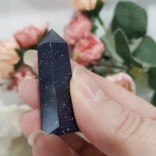 Load image into Gallery viewer, Blue-Sandstone-Crystal-Point_Tower-Stone-Moonlight-Crystals-Australia
