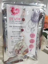 Load image into Gallery viewer, Love-Within-Crystal-Energy-Enhancer-Ornament-Hanger-Suncatcher-Pink-Tourmaline-in-Quartz-Stone-Moonlight-Crystals-Australia
