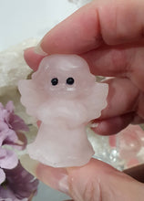 Load image into Gallery viewer, Angel Rose Quartz Crystal Carving Stone 

Rose Quartz Inspires Unconditional Love

Gorgeous Rose Quartz Angel Crystal Carving. 


