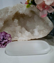 Load image into Gallery viewer, Selenite Dish Crystal Carving 105mm | Promotes Cleansing and Connection to the Angelic Realm
