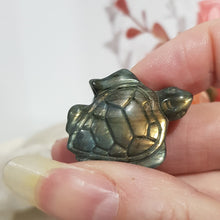 Load image into Gallery viewer, turtle-labradorite-crystal-carving-stone
